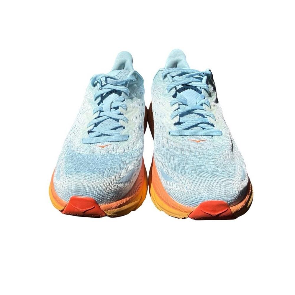 Hoka One One Clifton 8 Summer Song Ice Flow Walking Shoe Women size 9.5 B - Picture 5 of 9